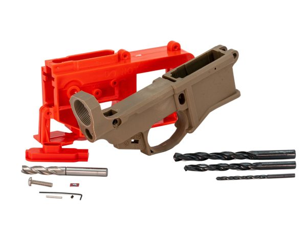 P80 G150 AR-15 80% Receiver Kit – Flat Dark Earth P80 G150 AR-15 80% Receiver Kit – Flat Dark Earth - Buy 80% Lowers Brands online - Tactical Flash Pro