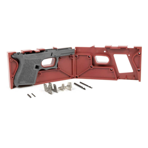 Polymer80 PF9SS™ 80% Single-Stack Frame and Jig Kit (Glock® 43 Compatible) Polymer80 PF9SS™ 80% Single-Stack Frame and Jig Kit (Glock® 43 Compatible) - Buy 80% Lowers Brands online - Tactical Flash Pro